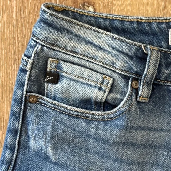 KANCAN - Trixie High Rise Distressed Skinny Jeans - SZ 5 / 26 - Picture 9 of 11